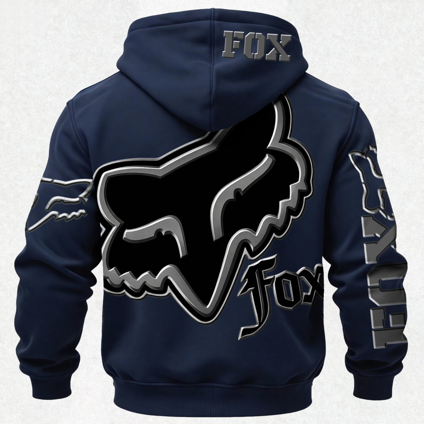 Fox Racing Printed Fleece-lined Unisex Hoodie Image - 20
