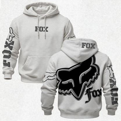 Fox Racing Printed Fleece-lined Unisex Hoodie Image - 13