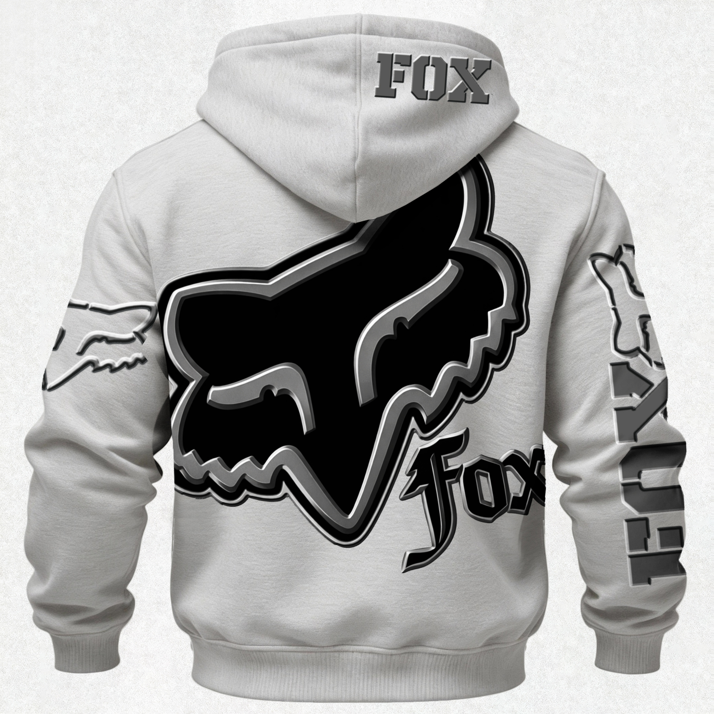 Fox Racing Printed Fleece-lined Unisex Hoodie Image - 14