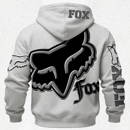 Fox Racing Printed Fleece-lined Unisex Hoodie Image - 14