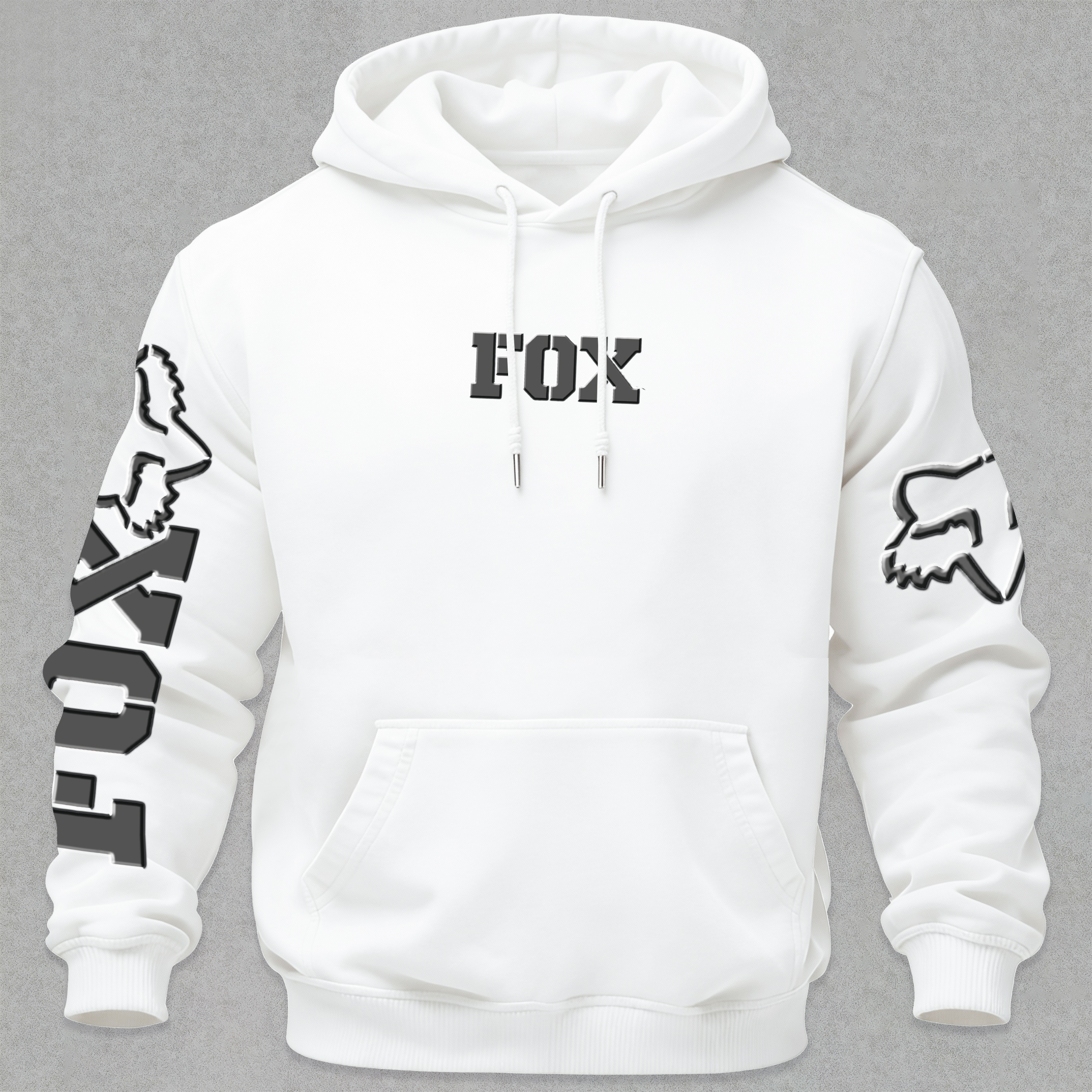 Fox Racing Printed Fleece-lined Unisex Hoodie Image - 9