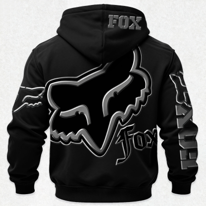 Fox Racing Printed Fleece-lined Unisex Hoodie Image - 5