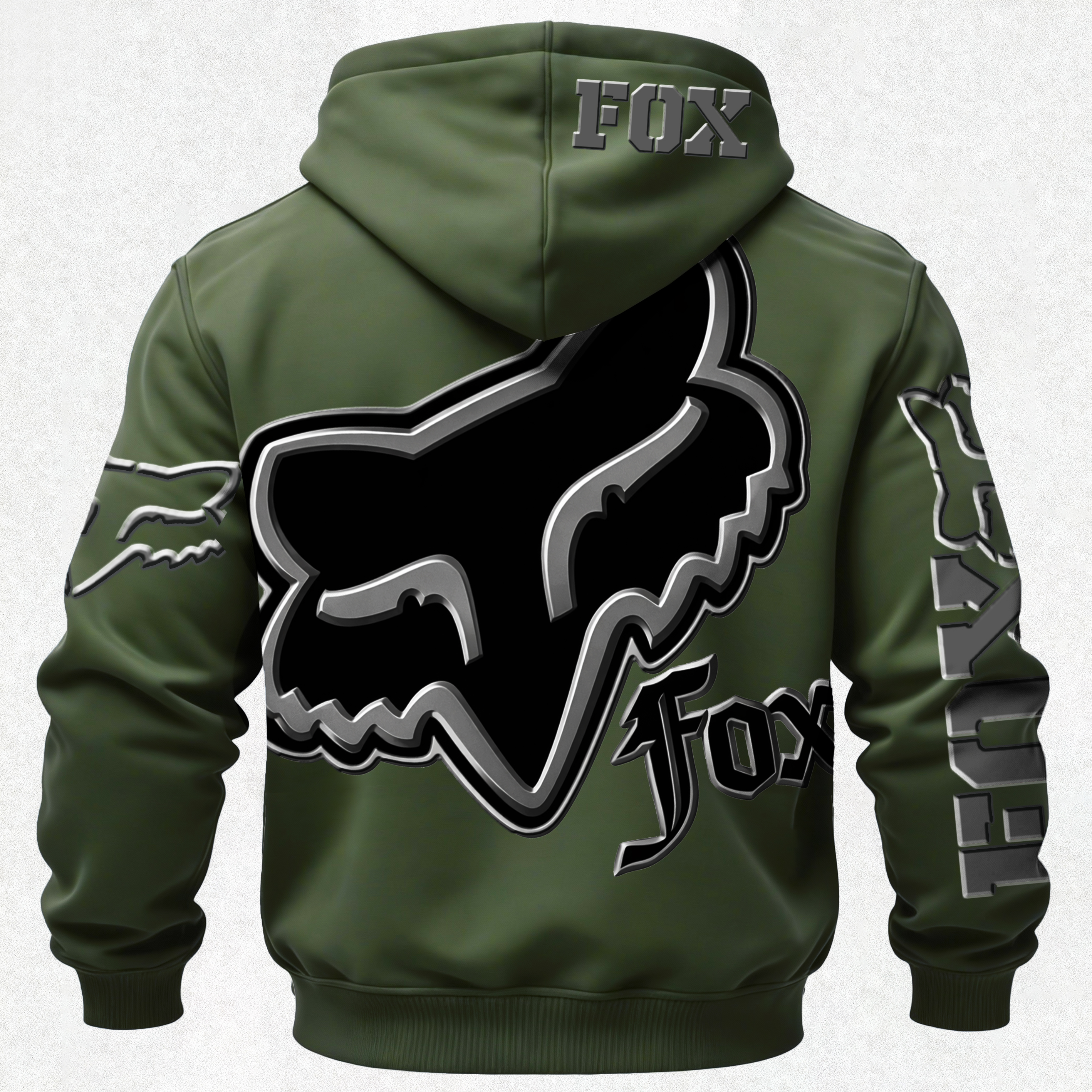 Fox Racing Printed Fleece-lined Unisex Hoodie Image - 26