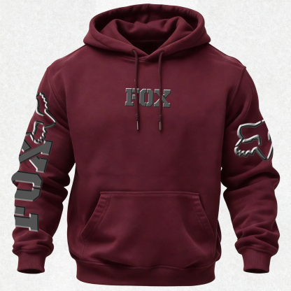 Fox Racing Printed Fleece-lined Unisex Hoodie Image - 30
