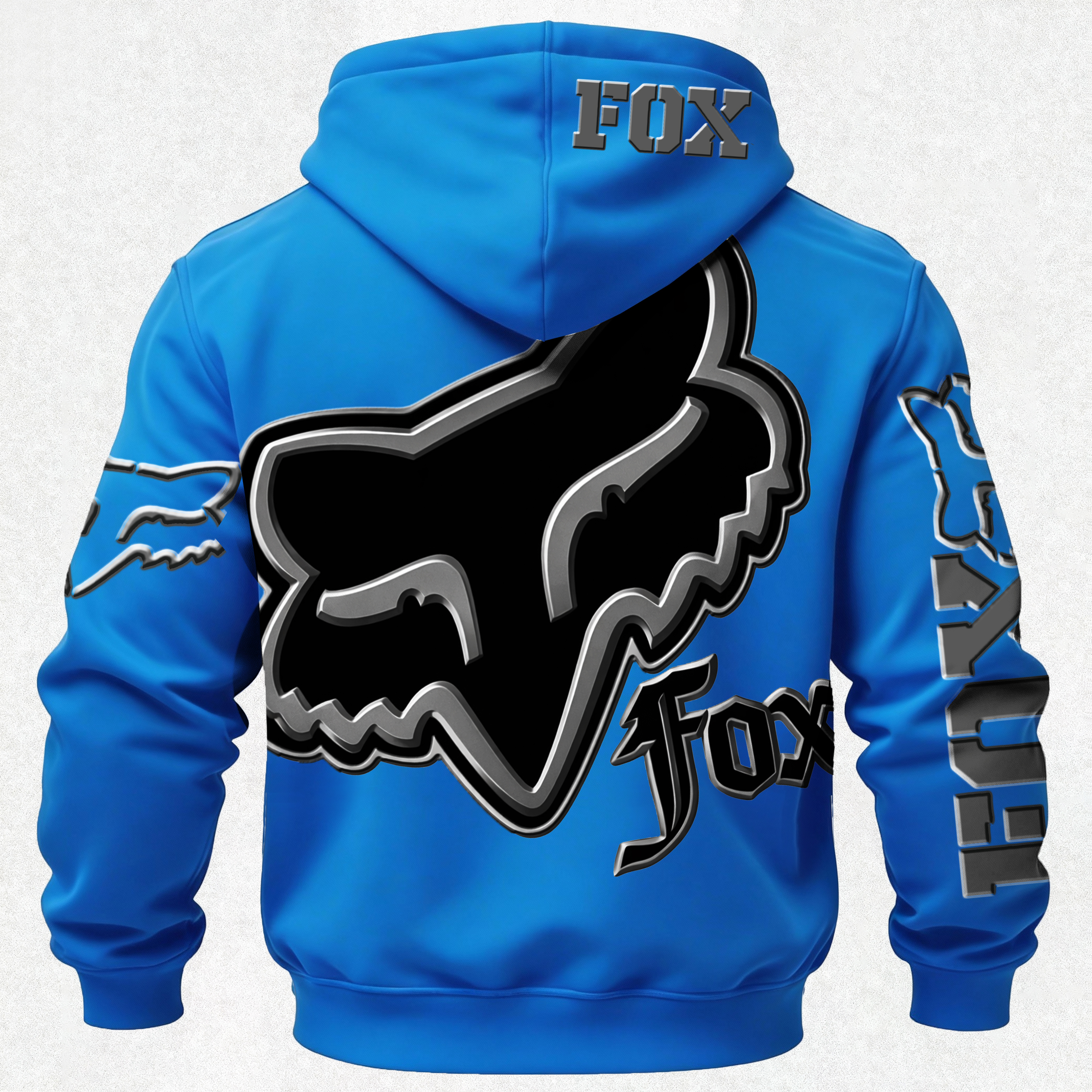 Fox Racing Printed Fleece-lined Unisex Hoodie Image - 32