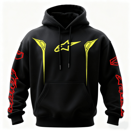Alpinestars Printed Fleece-lined Unisex Hoodie Image - 2
