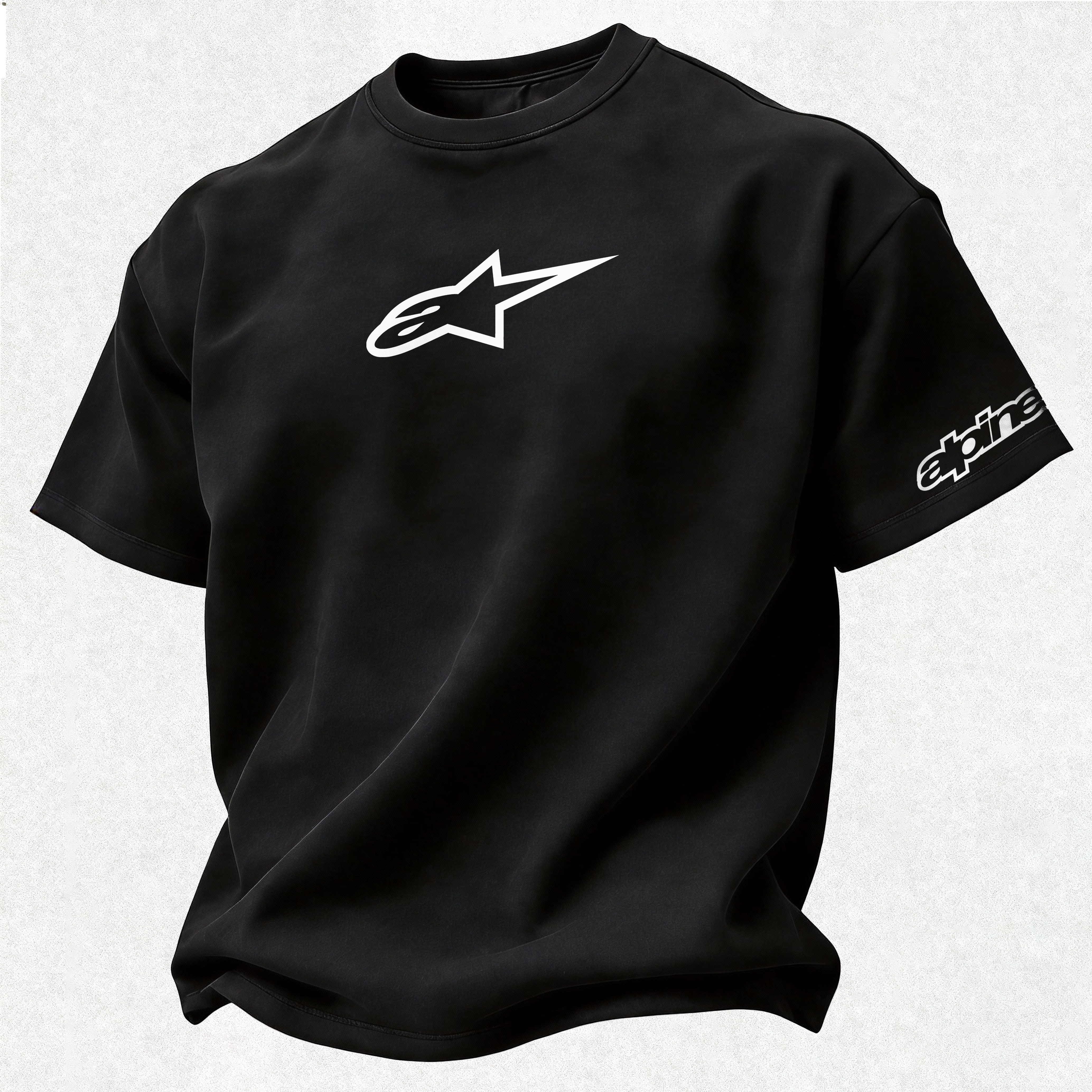 Alpinestars Printed Oversized Unisex T-shirt Image - 3
