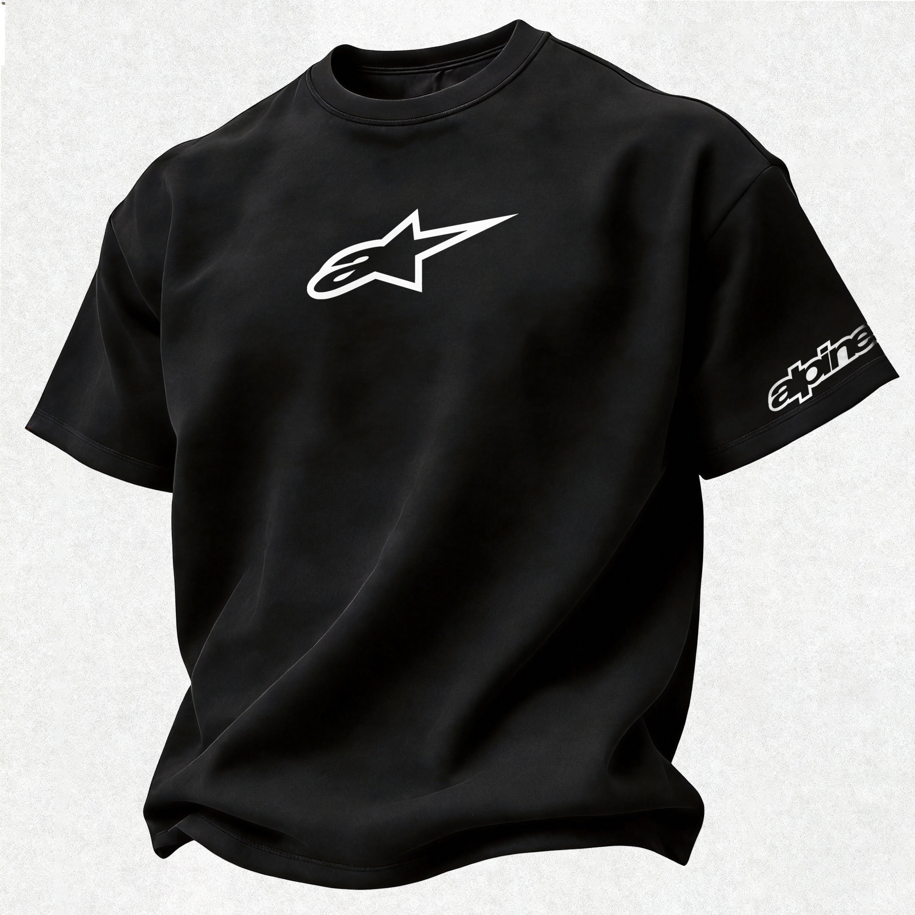 Alpinestars Printed Oversized Unisex T-shirt Image - 3