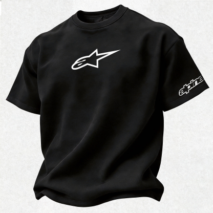 Alpinestars Printed Oversized Unisex T-shirt Image - 3
