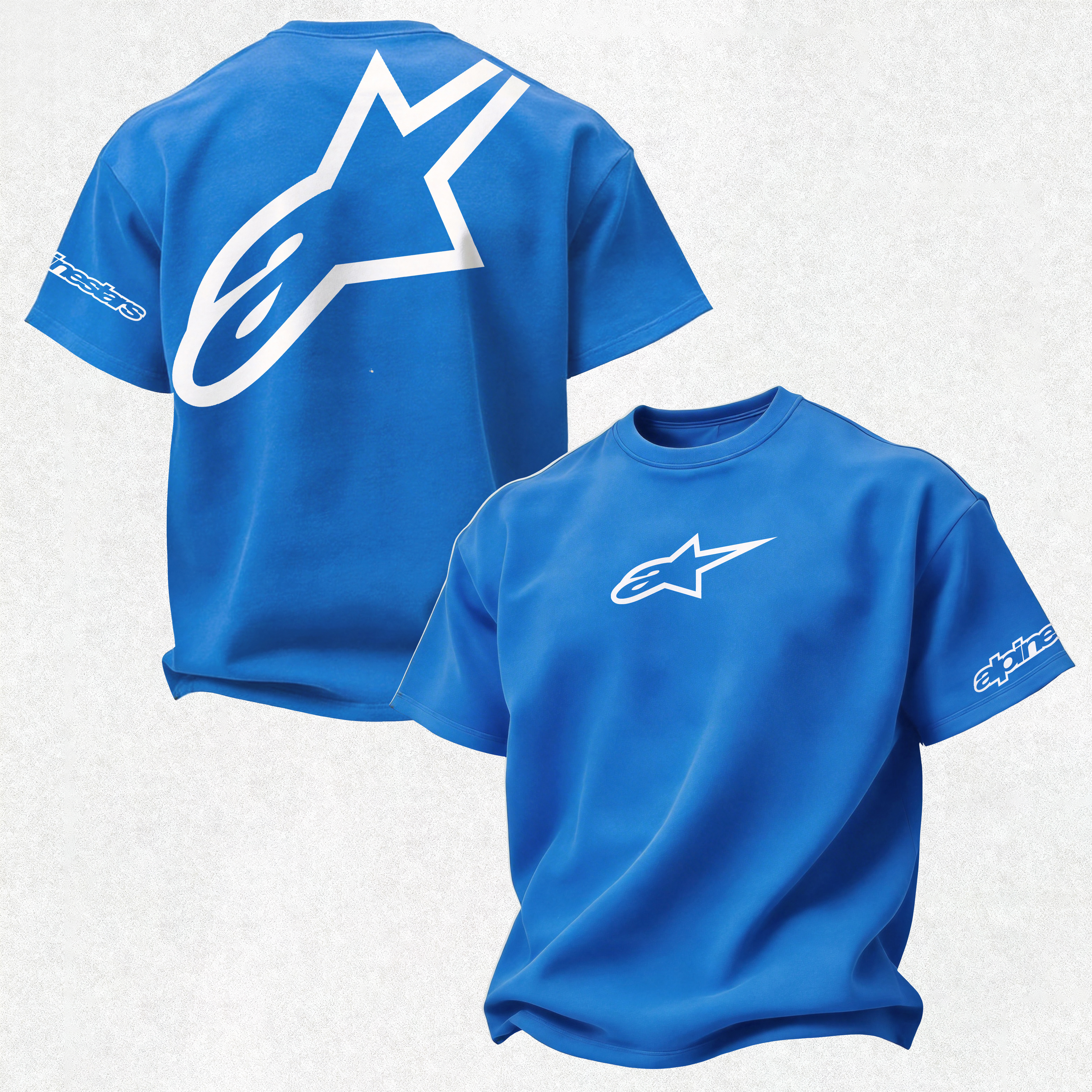 Alpinestars Printed Oversized Unisex T-shirt Image - 7