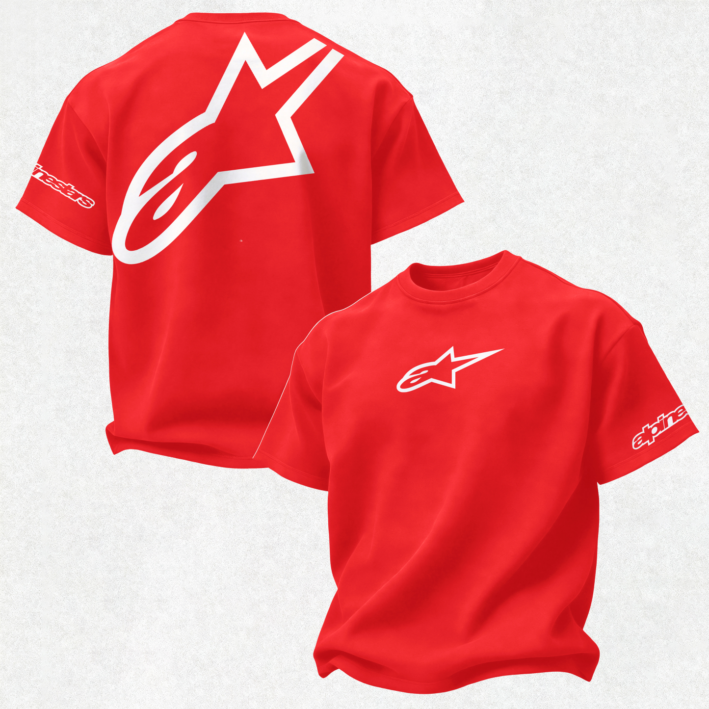 Alpinestars Printed Oversized Unisex T-shirt Image - 4