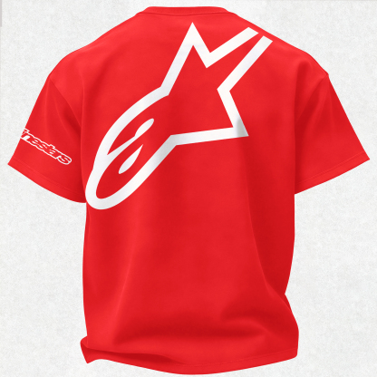 Alpinestars Printed Oversized Unisex T-shirt Image - 5