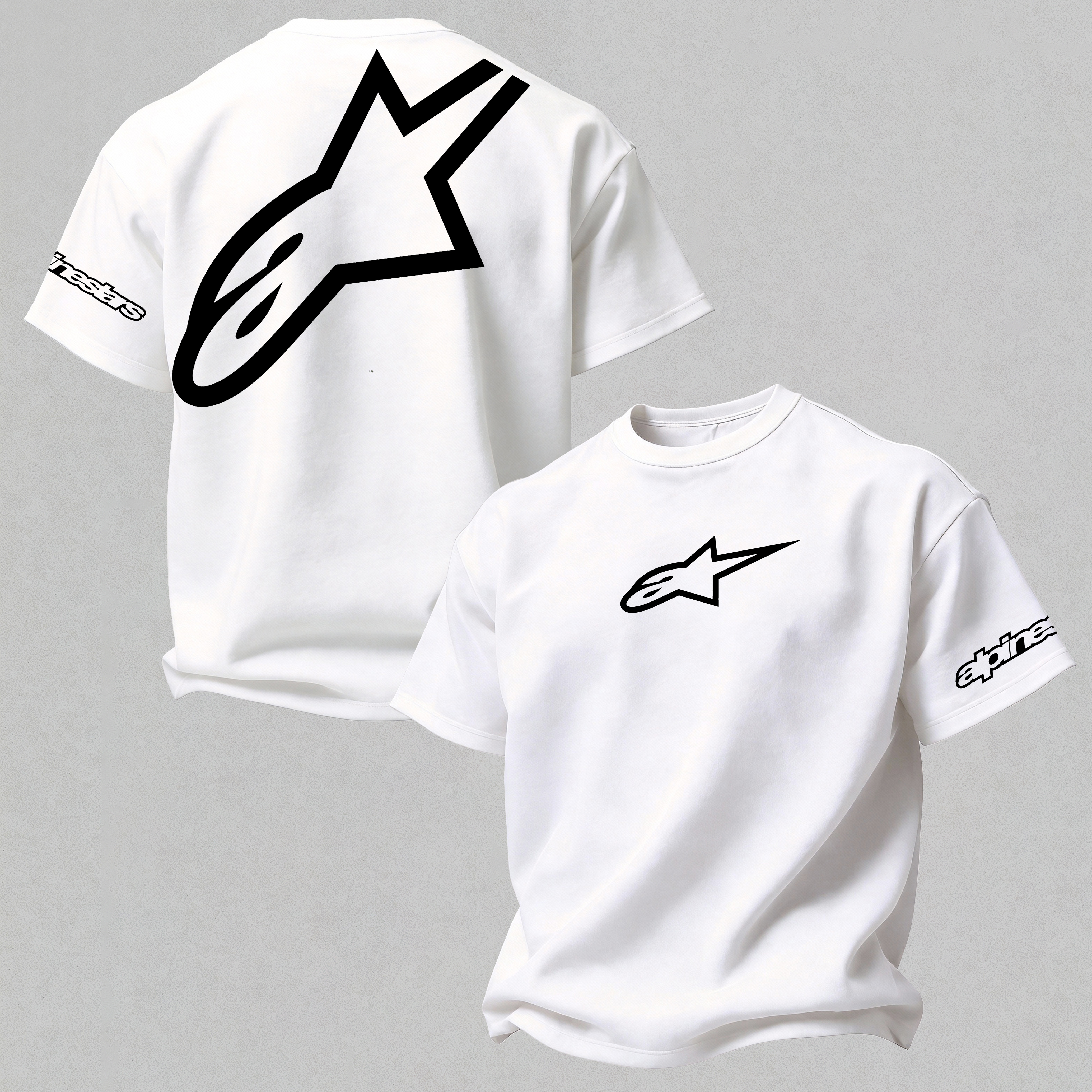 Alpinestars Printed Oversized Unisex T-shirt Image - 10