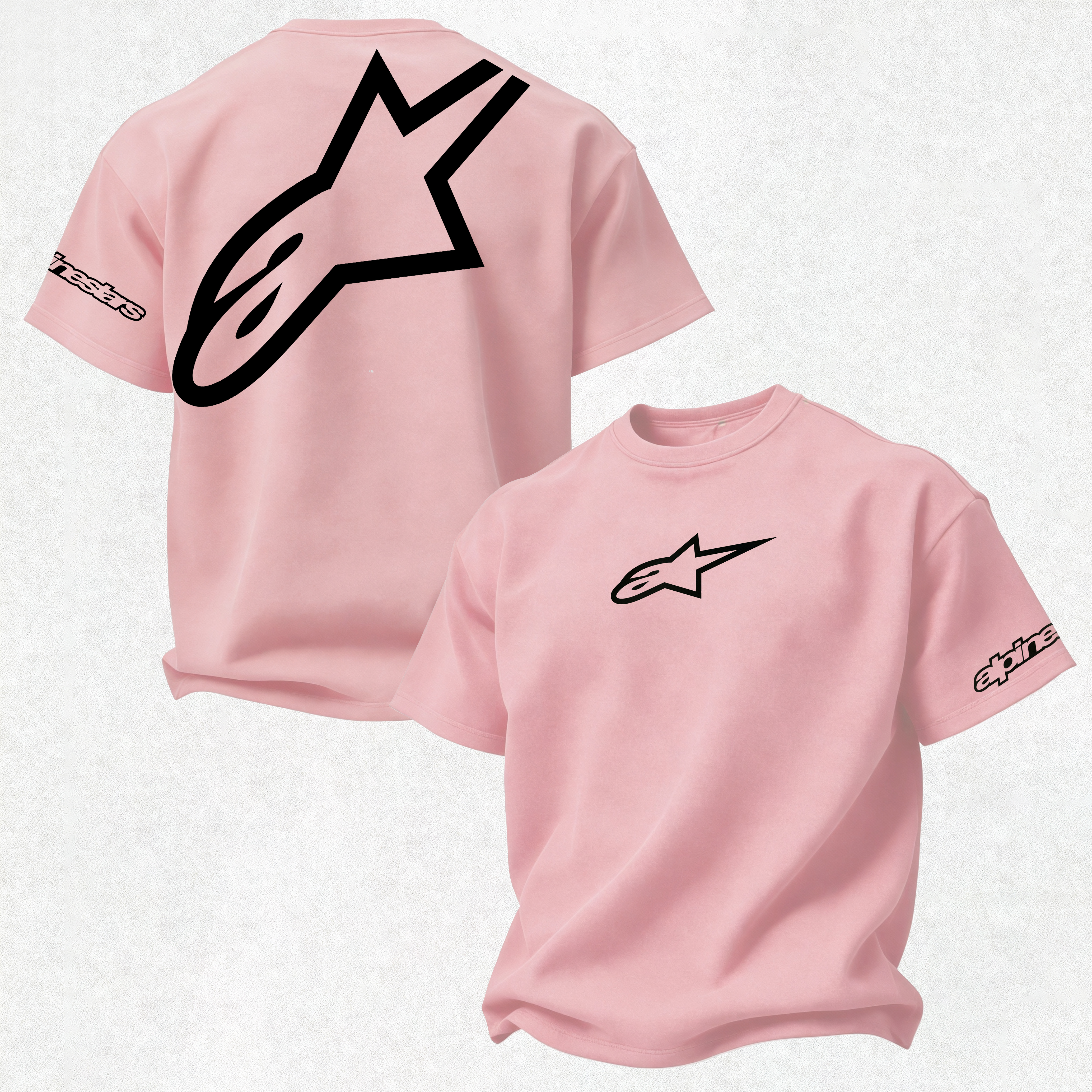 Alpinestars Printed Oversized Unisex T-shirt Image - 19