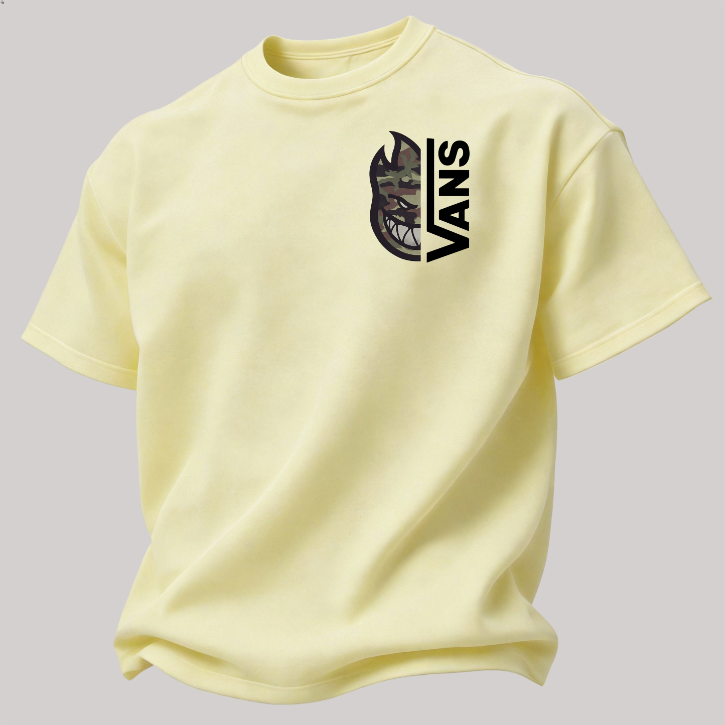  Spitfire Printed Oversized Unisex T-shirt Image - 18