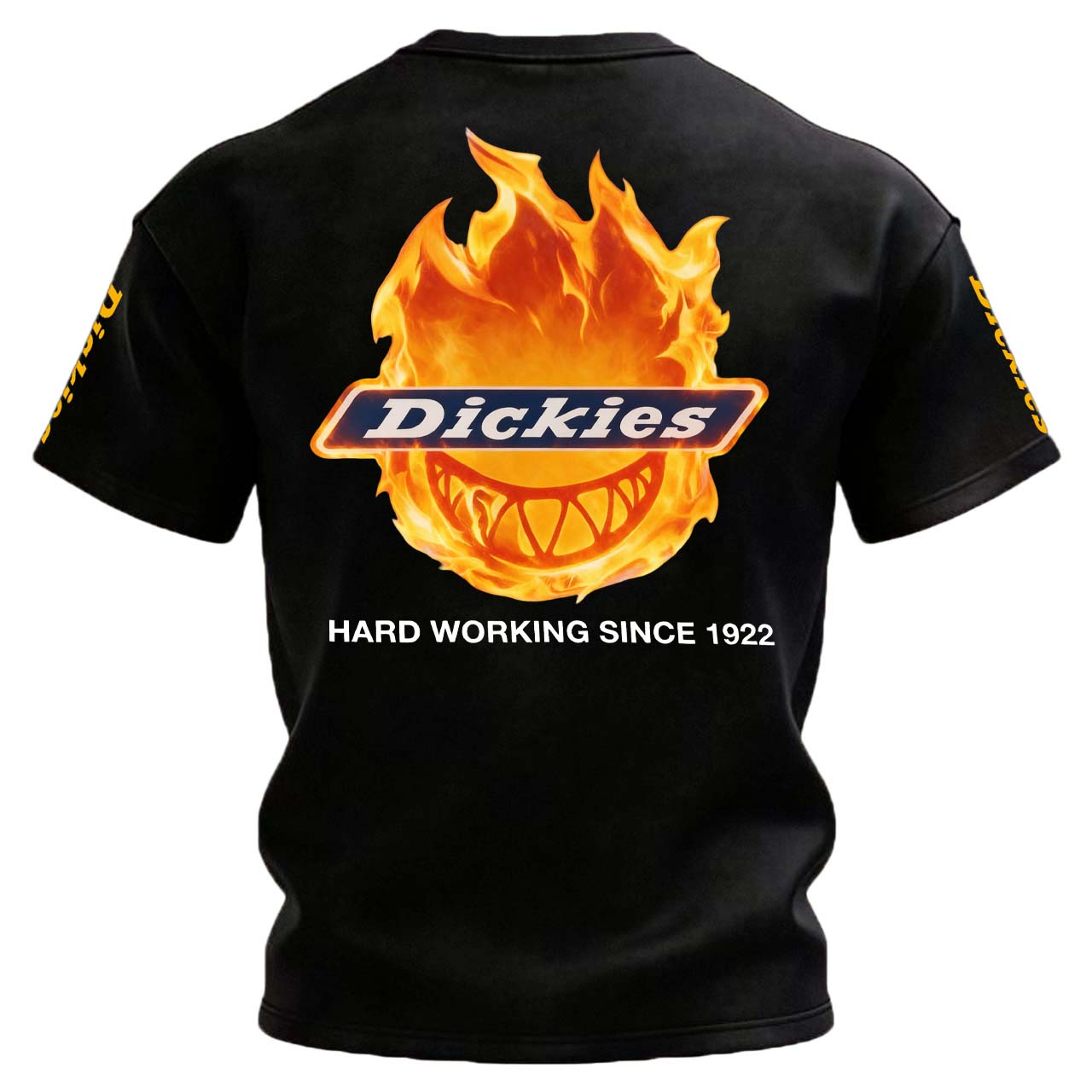 Dickies Printed Unisex Oversized T-shirt Image - 2