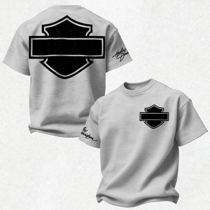 Harley-Davidson Printed Oversized Unisex T-shirt Image - 10