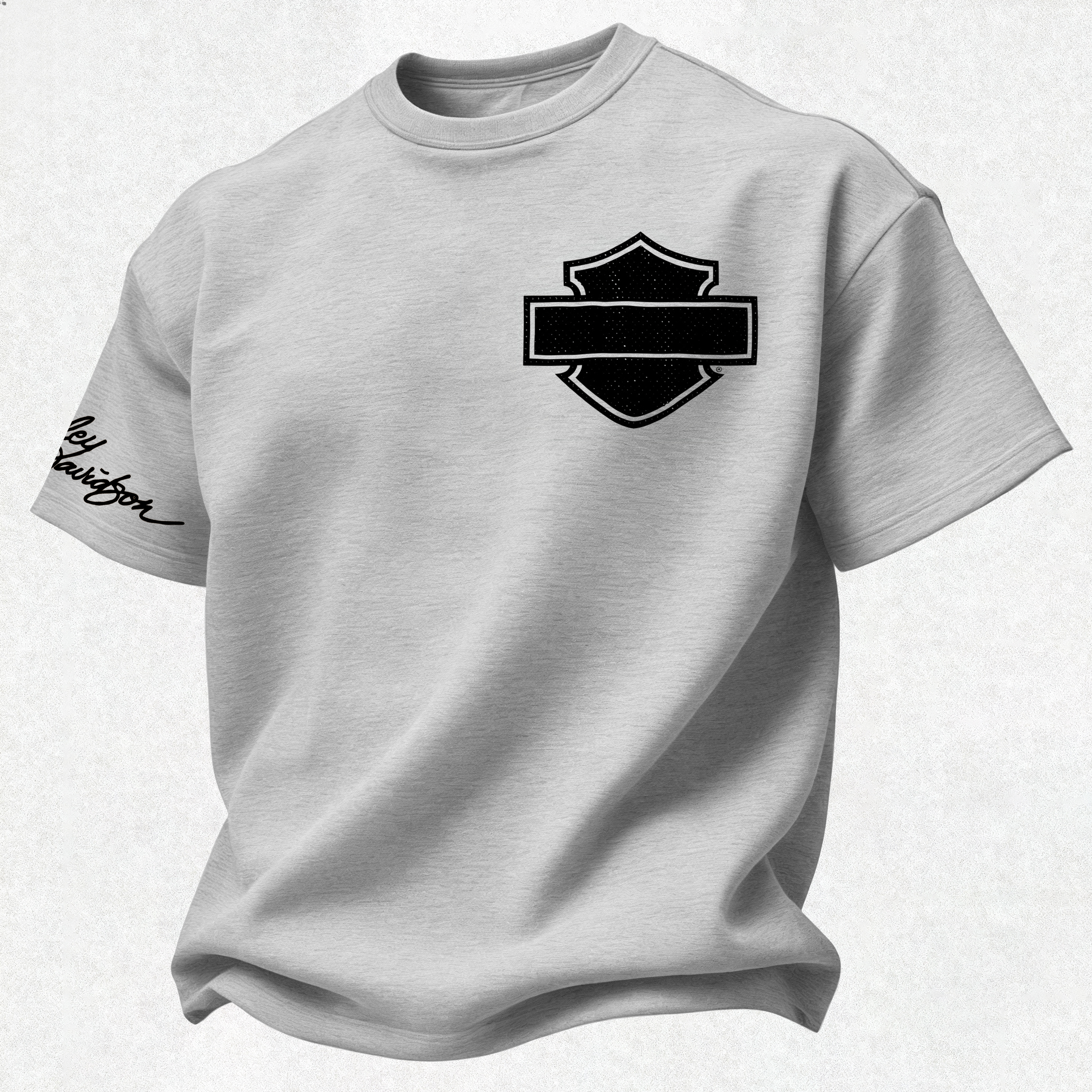 Harley-Davidson Printed Oversized Unisex T-shirt Image - 12