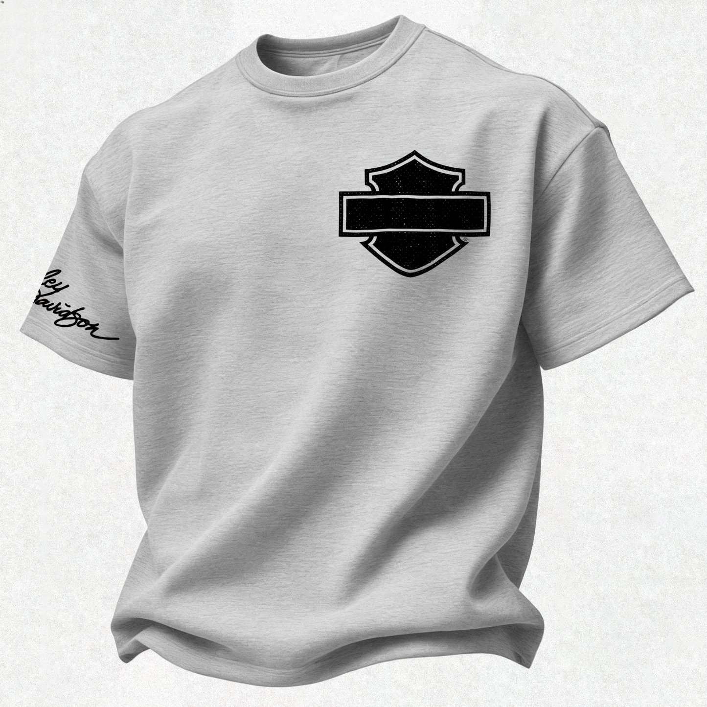 Harley-Davidson Printed Oversized Unisex T-shirt Image - 12