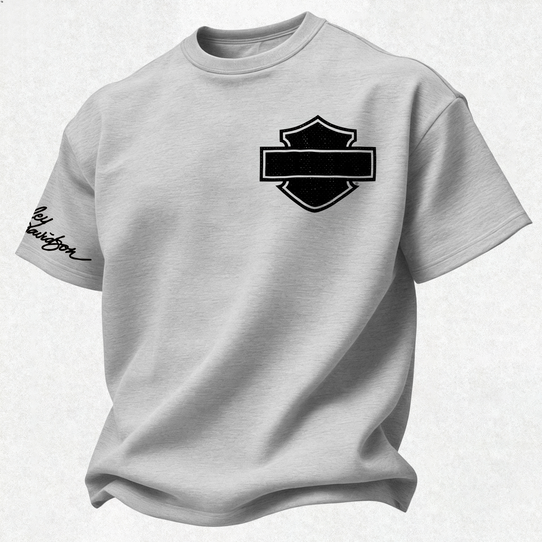 Harley-Davidson Printed Oversized Unisex T-shirt Image - 12