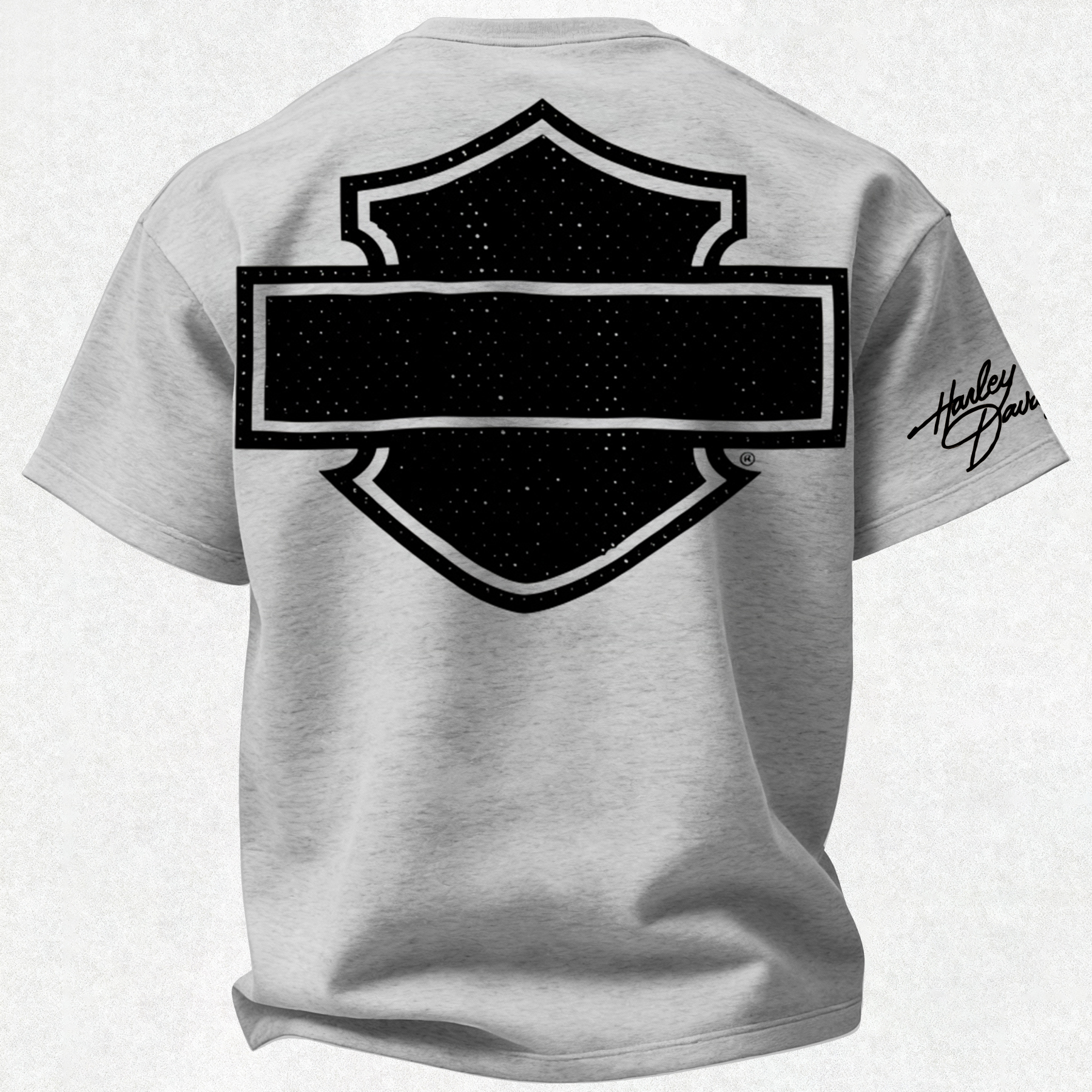 Harley-Davidson Printed Oversized Unisex T-shirt Image - 11