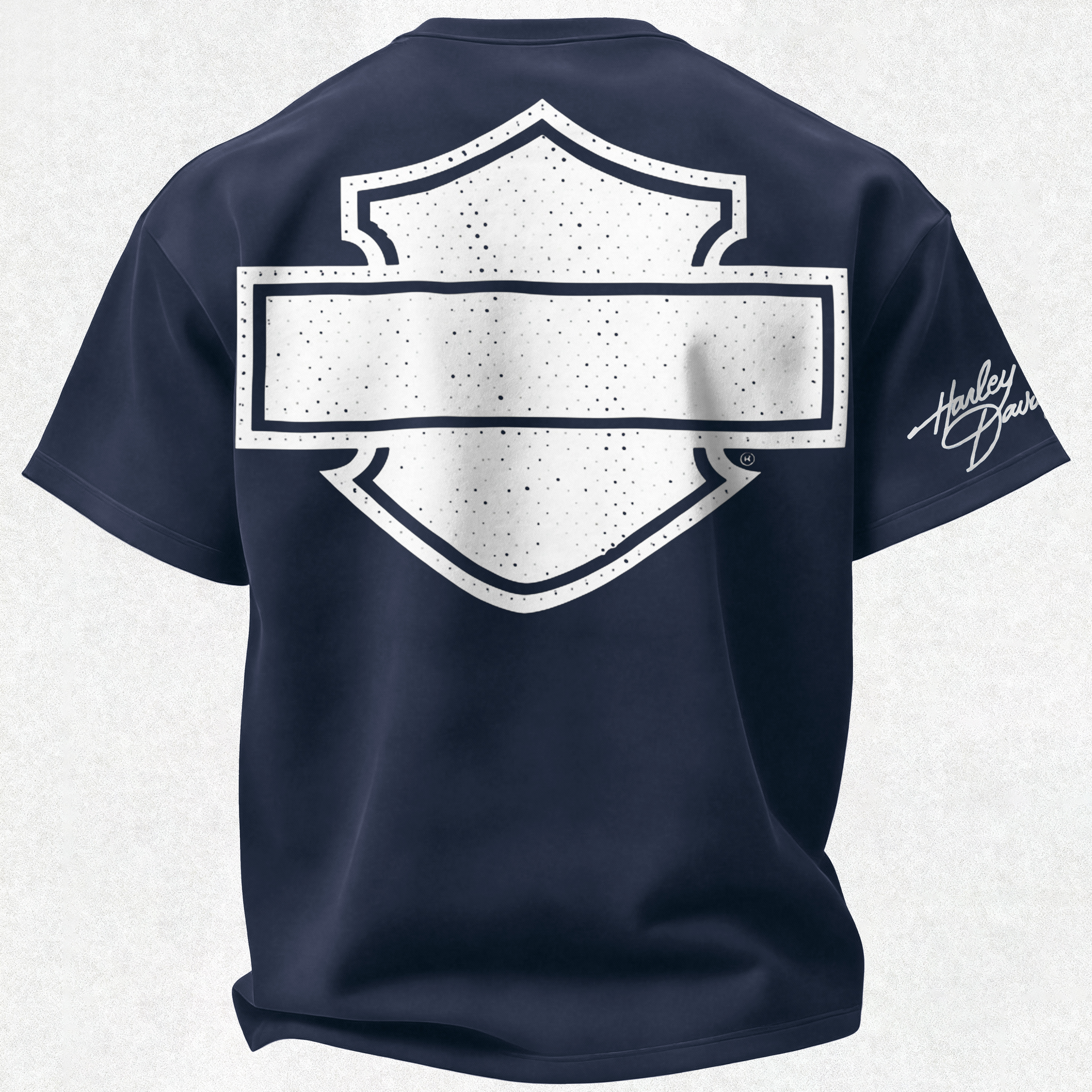 Harley-Davidson Printed Oversized Unisex T-shirt Image - 17