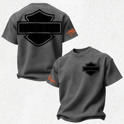Harley-Davidson Printed Oversized Unisex T-shirt Image - 13