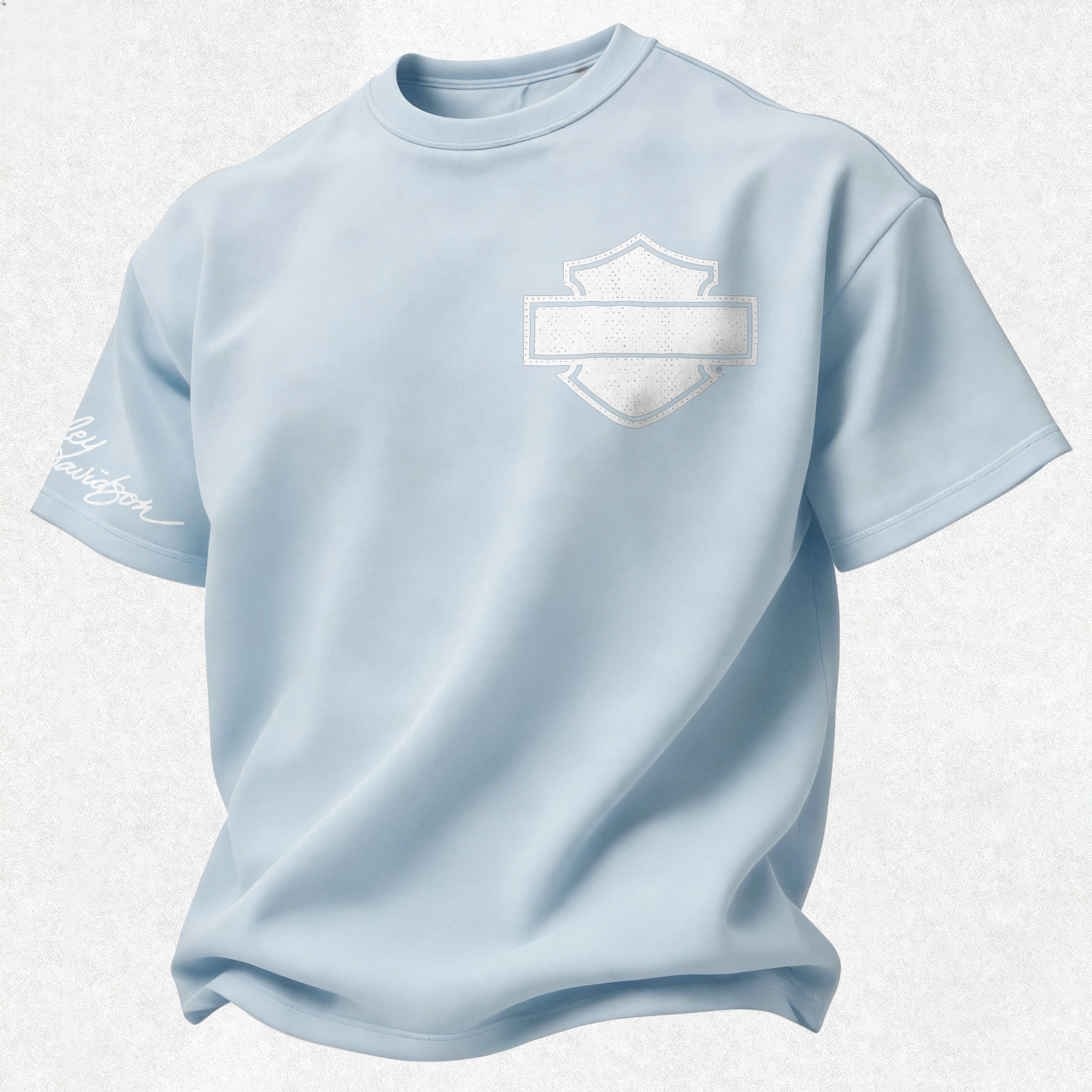 Harley-Davidson Printed Oversized Unisex T-shirt Image - 33