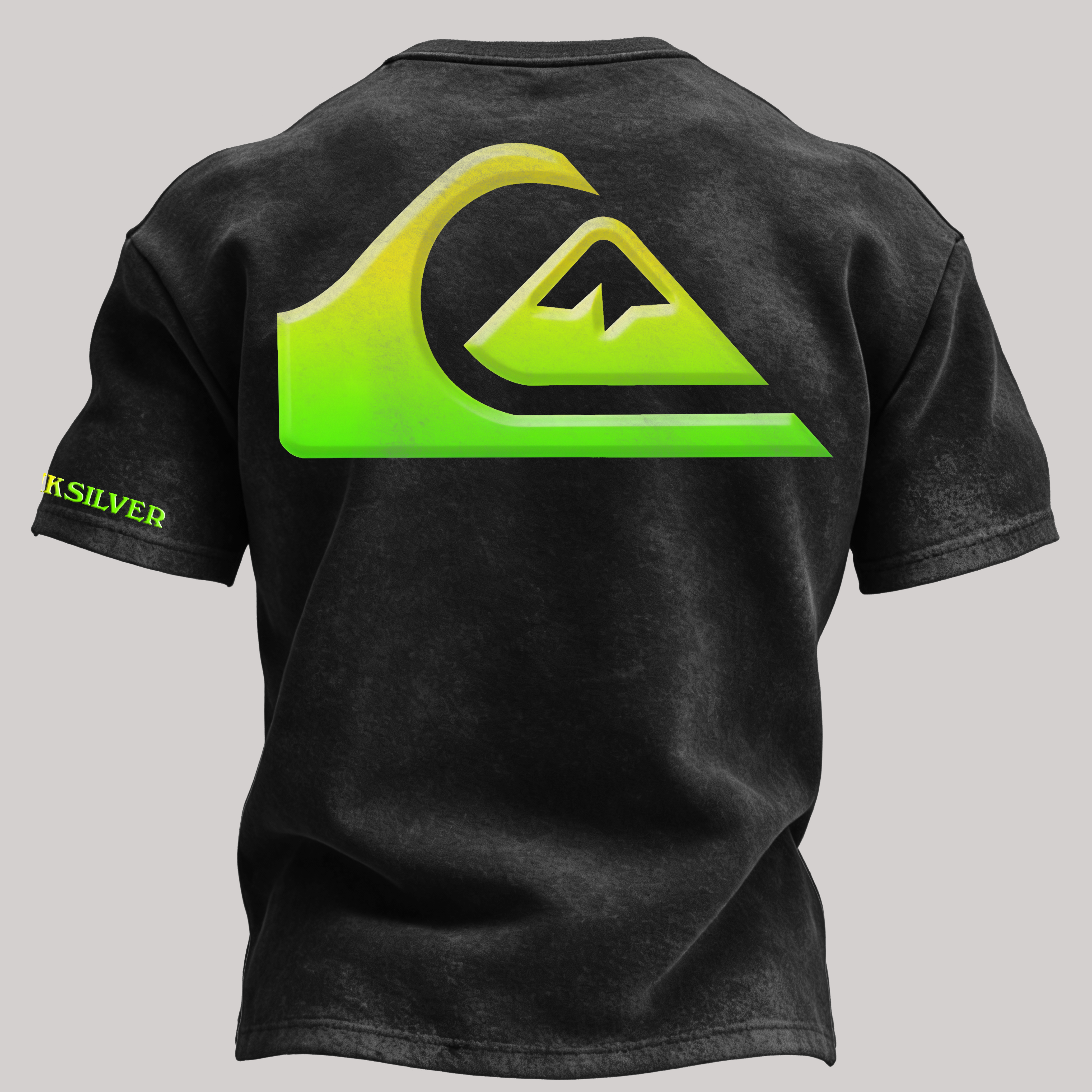 Vintage Quiksilver Printed Unisex Washed T-Shirt Image - 9