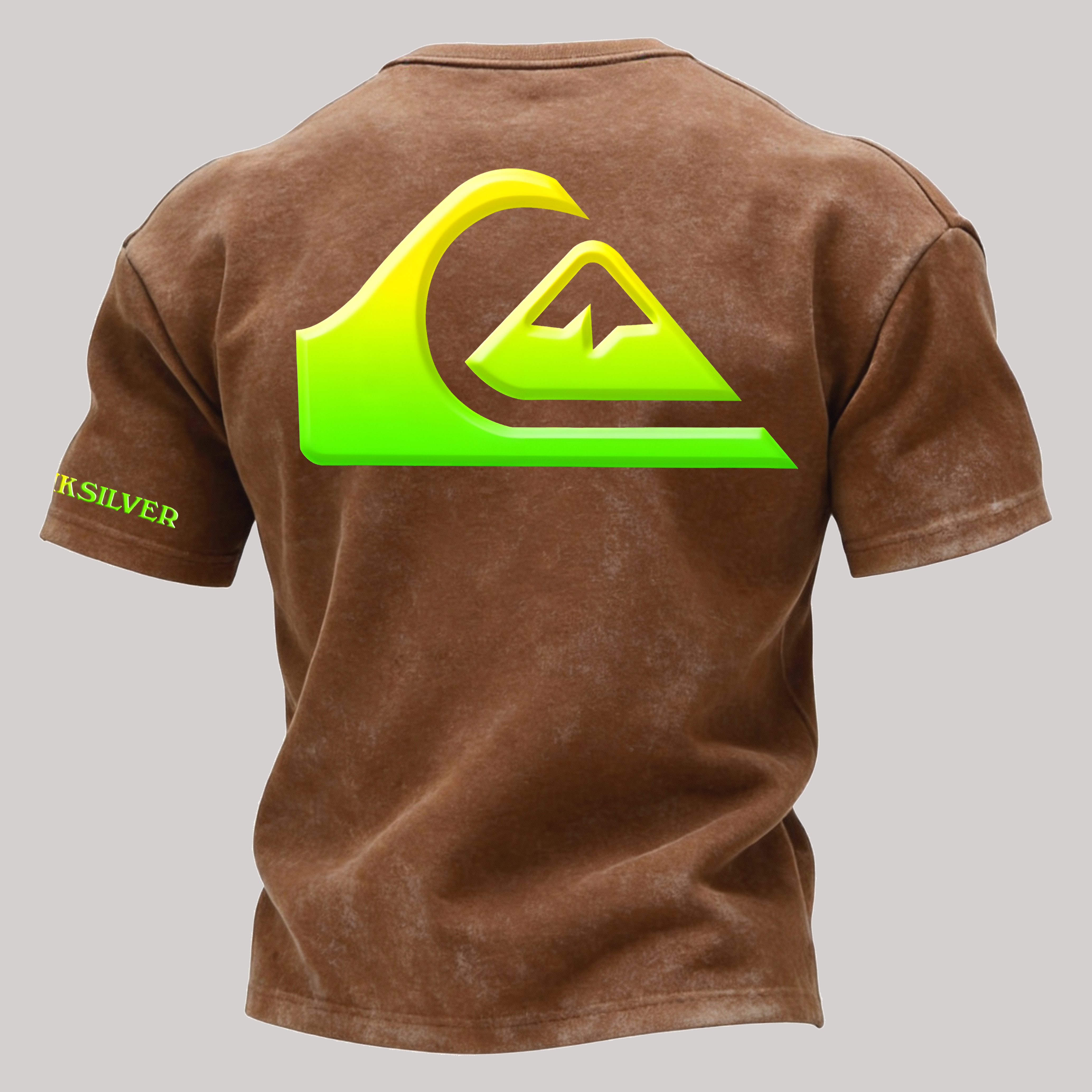 Vintage Quiksilver Printed Unisex Washed T-Shirt Image - 24