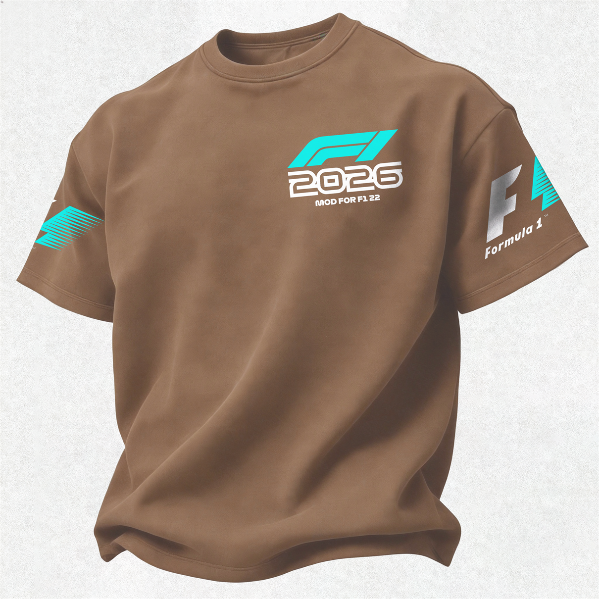 F1 2026 Calendar Printed Oversized Unisex T-shirt Image - 30