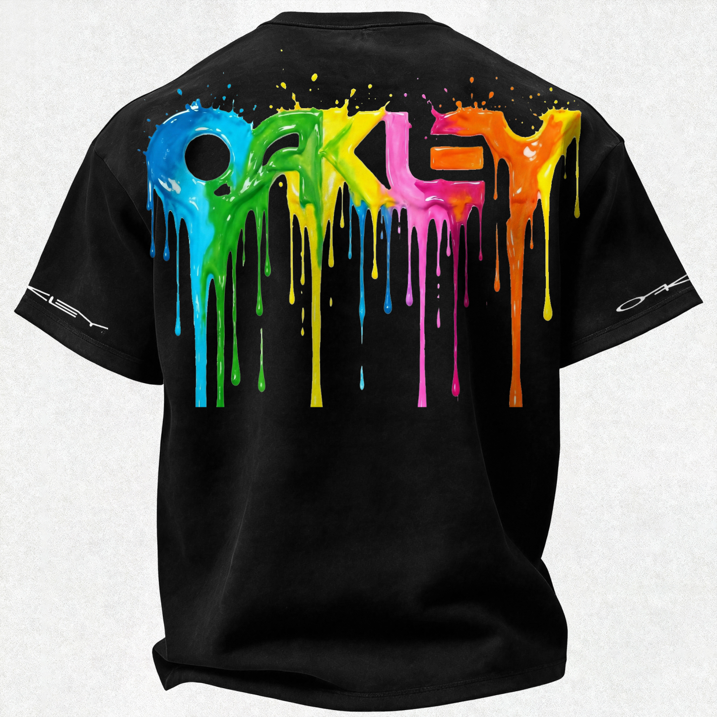 Oakley Printed Oversized Unisex T-shirt Image - 6