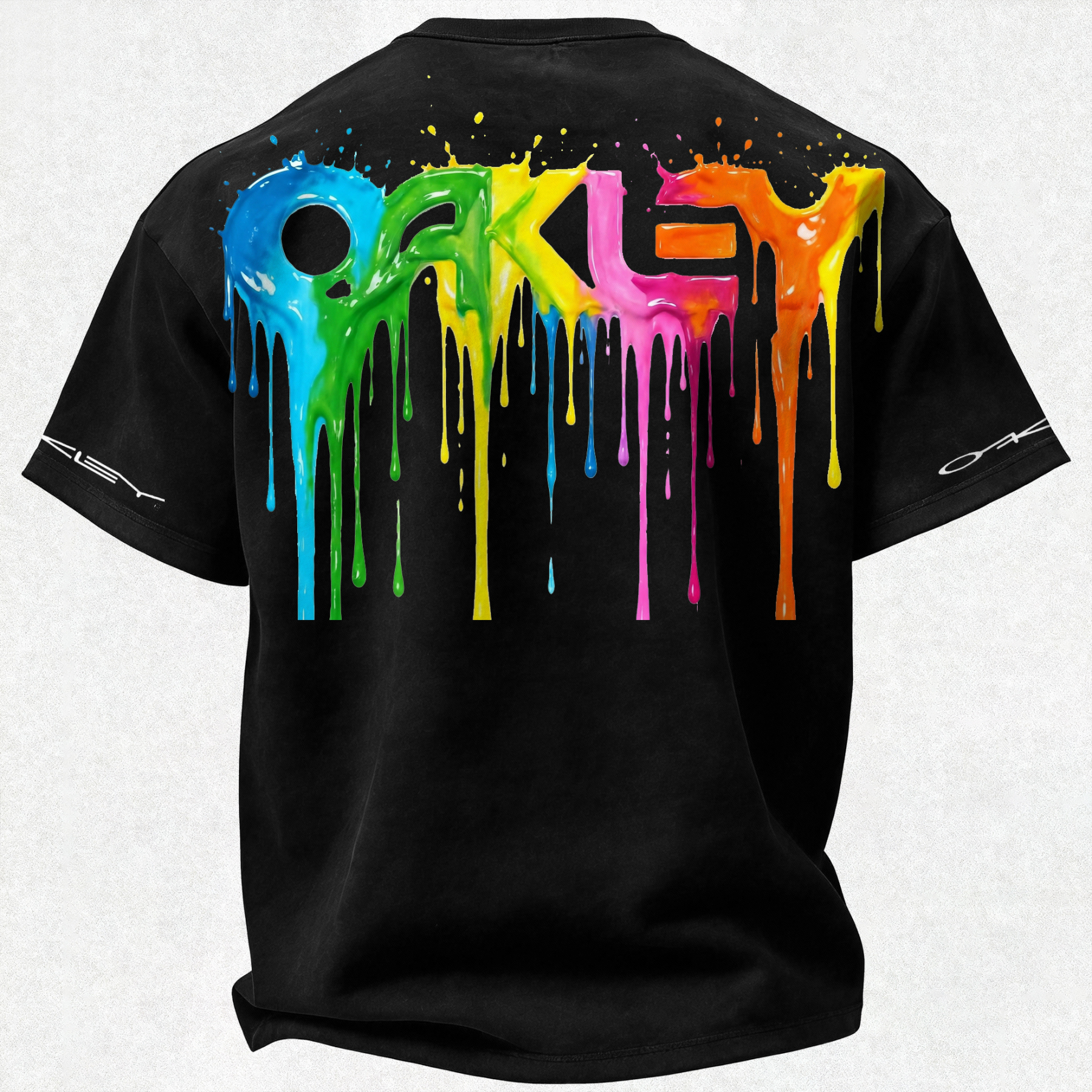 Oakley Printed Oversized Unisex T-shirt Image - 6