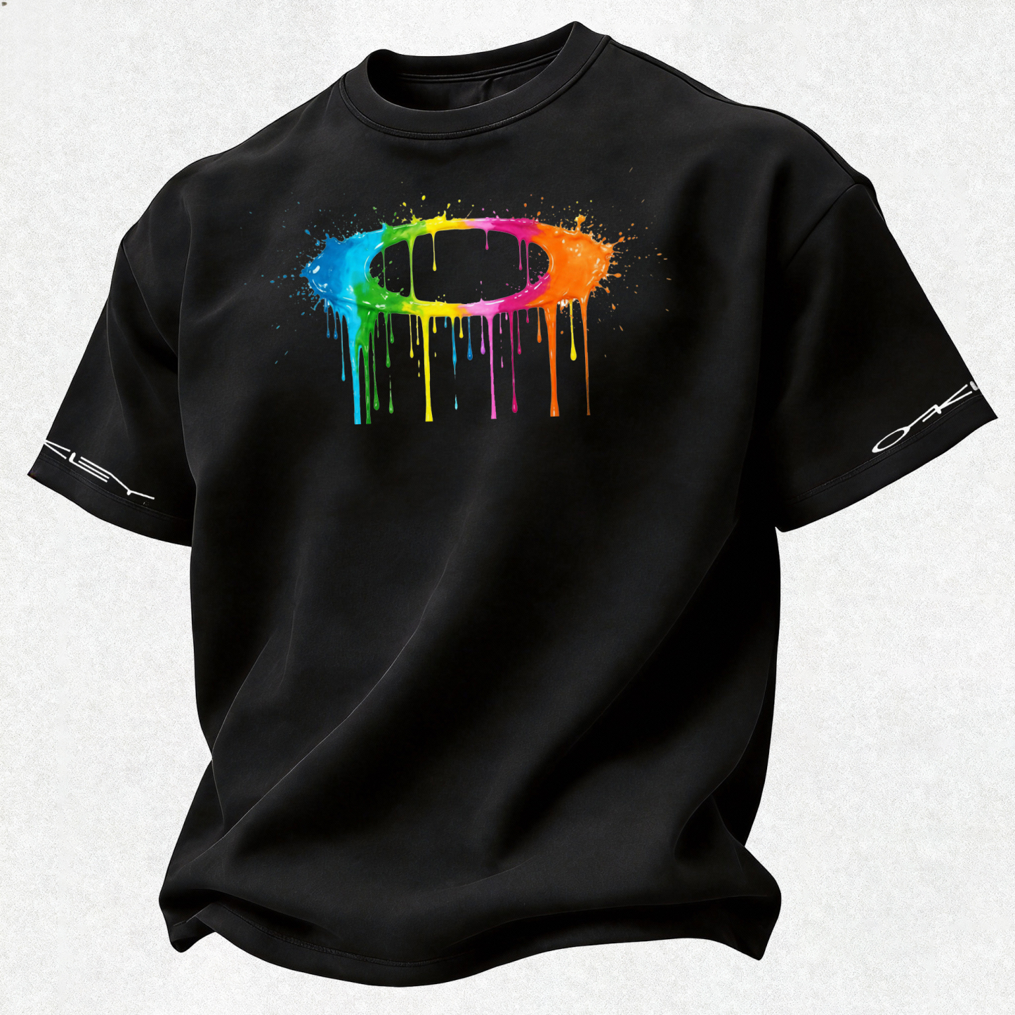 Oakley Printed Oversized Unisex T-shirt Image - 5