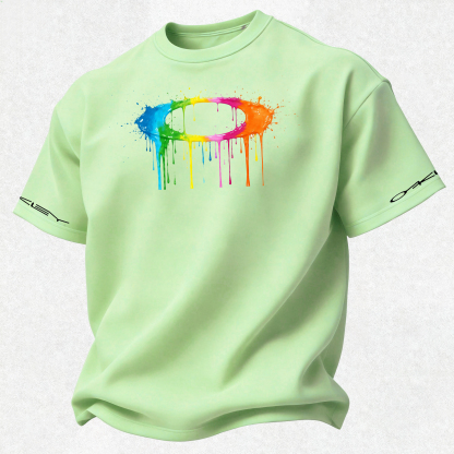 Oakley Printed Oversized Unisex T-shirt Image - 38