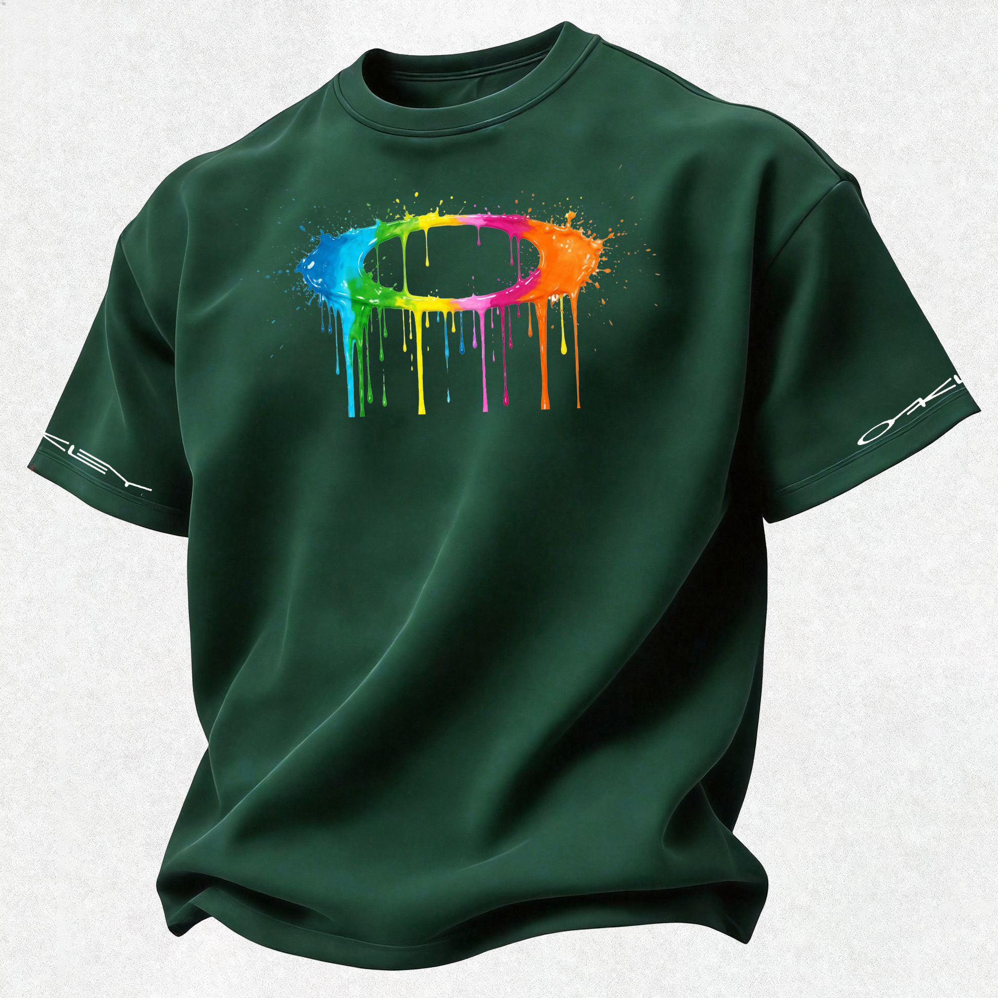 Oakley Printed Oversized Unisex T-shirt Image - 32