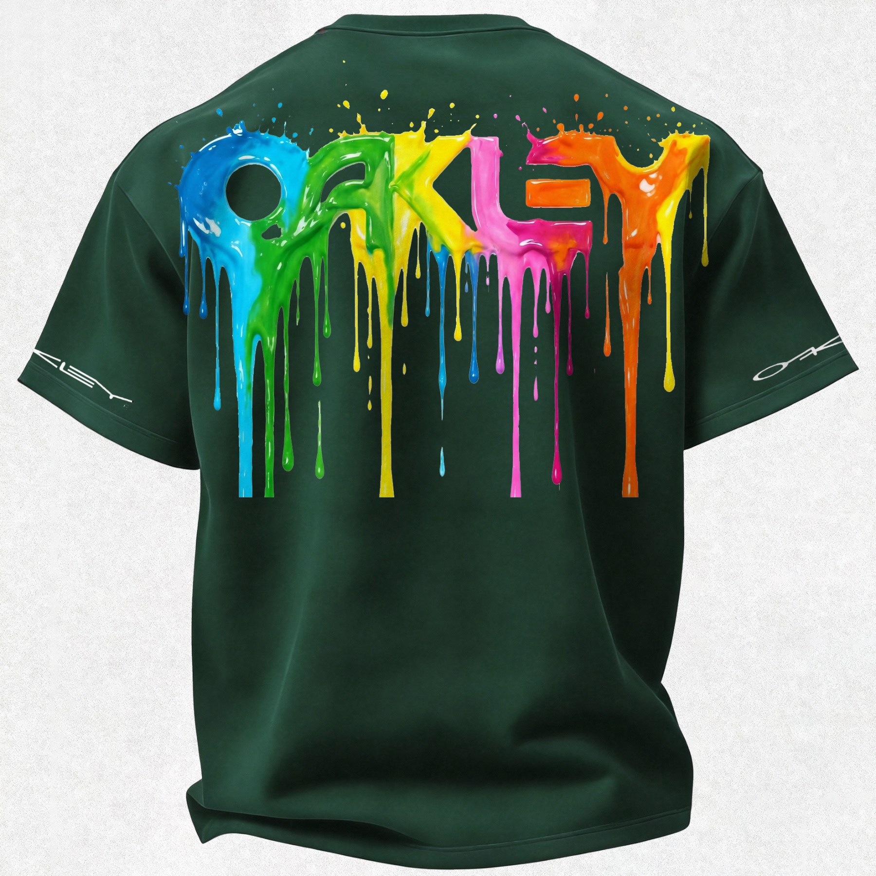 Oakley Printed Oversized Unisex T-shirt Image - 33