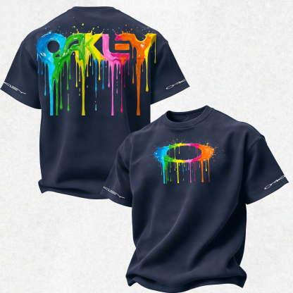 Oakley Printed Oversized Unisex T-shirt Image - 25