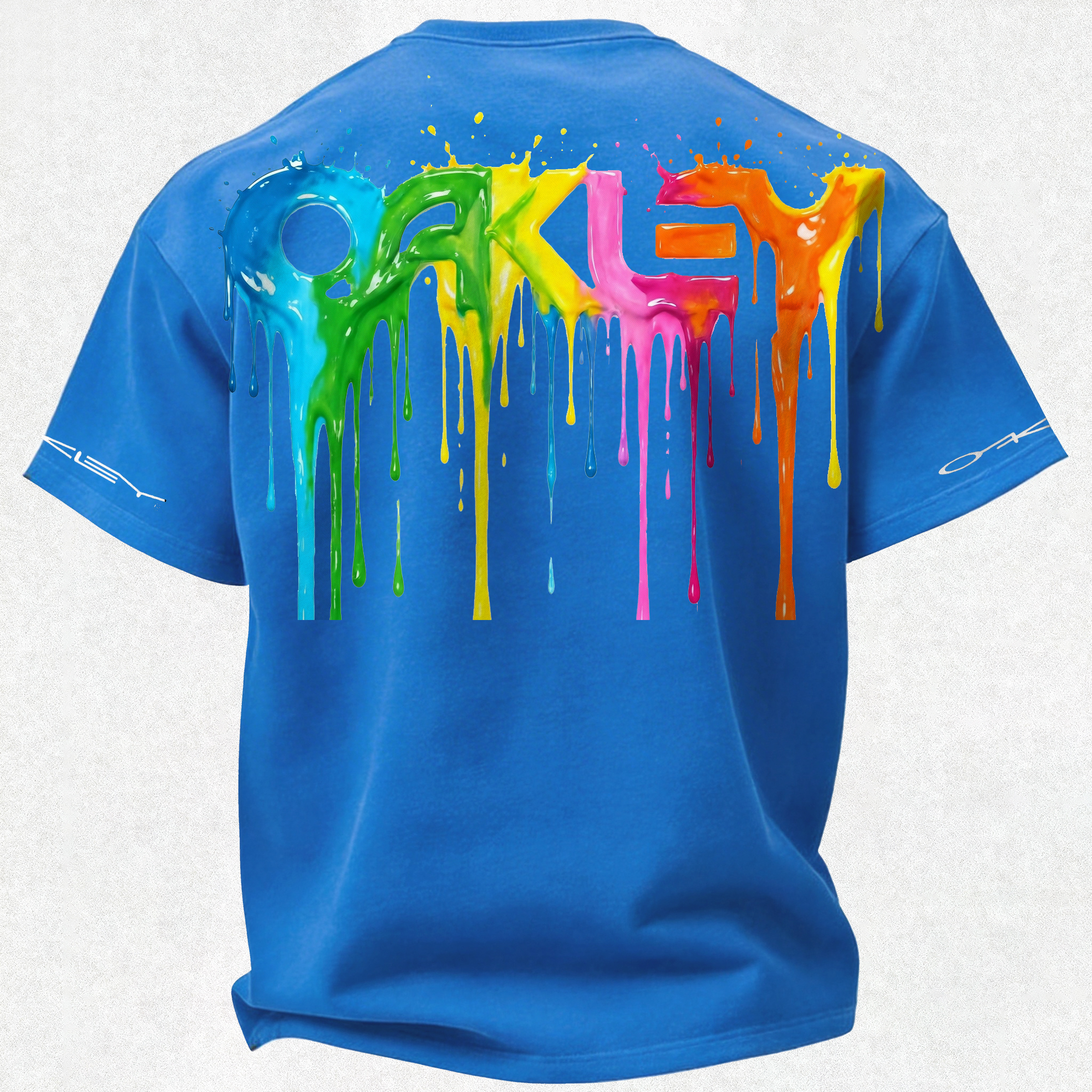 Oakley Printed Oversized Unisex T-shirt Image - 9