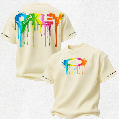 Oakley Printed Oversized Unisex T-shirt Image - 10
