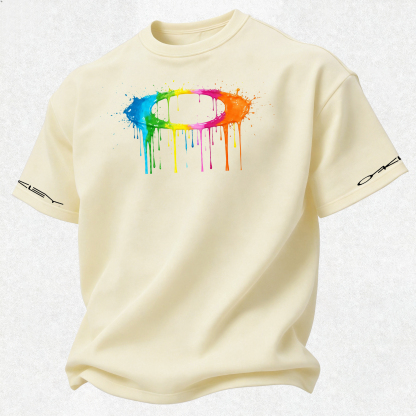 Oakley Printed Oversized Unisex T-shirt Image - 11
