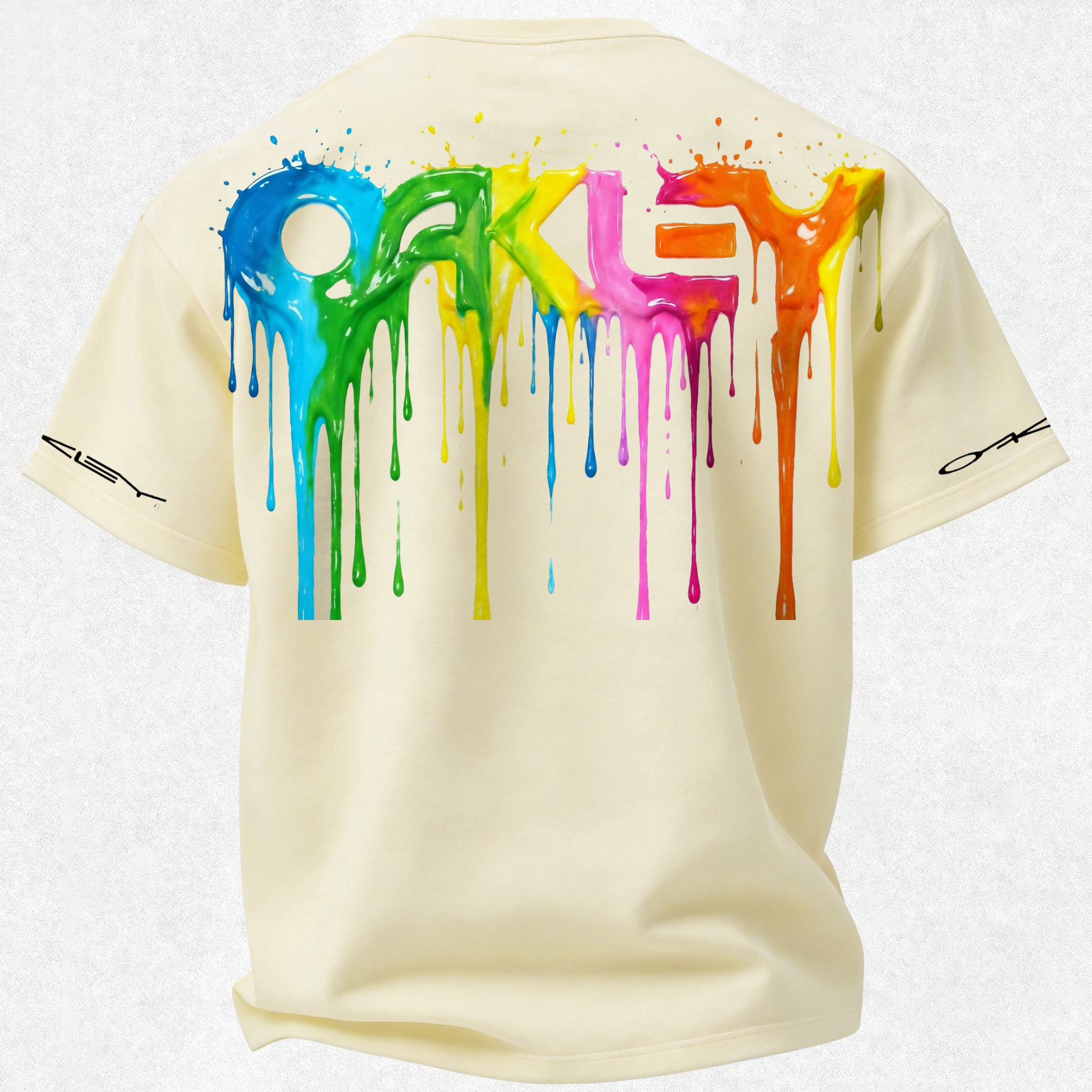 Oakley Printed Oversized Unisex T-shirt Image - 12