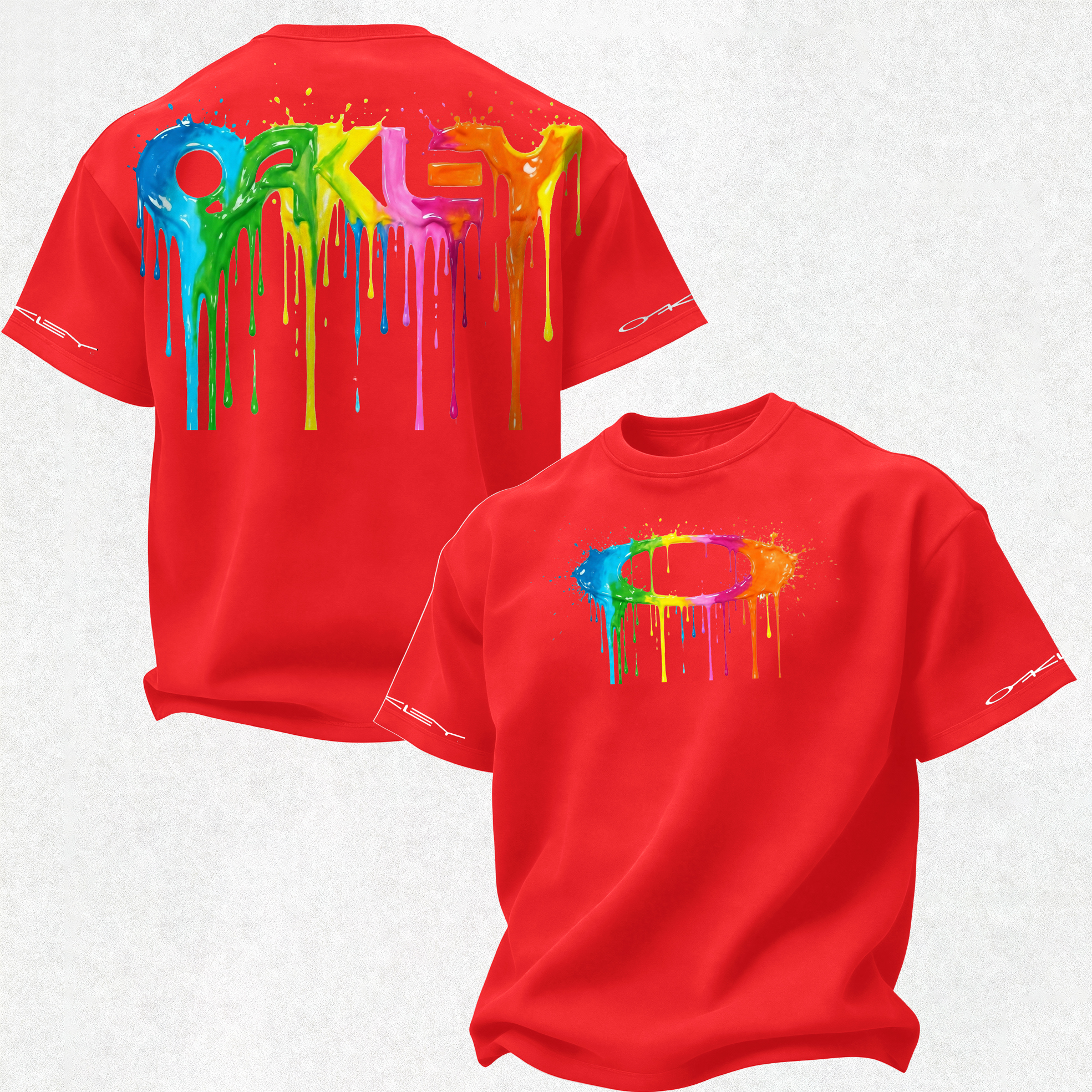 Oakley Printed Oversized Unisex T-shirt Image - 13
