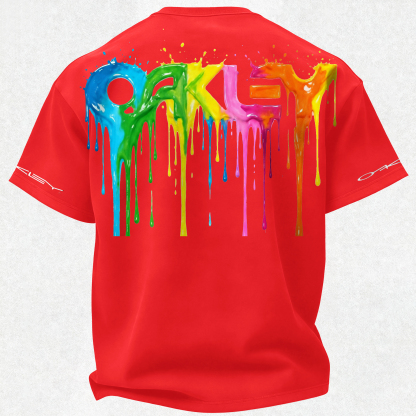 Oakley Printed Oversized Unisex T-shirt Image - 15