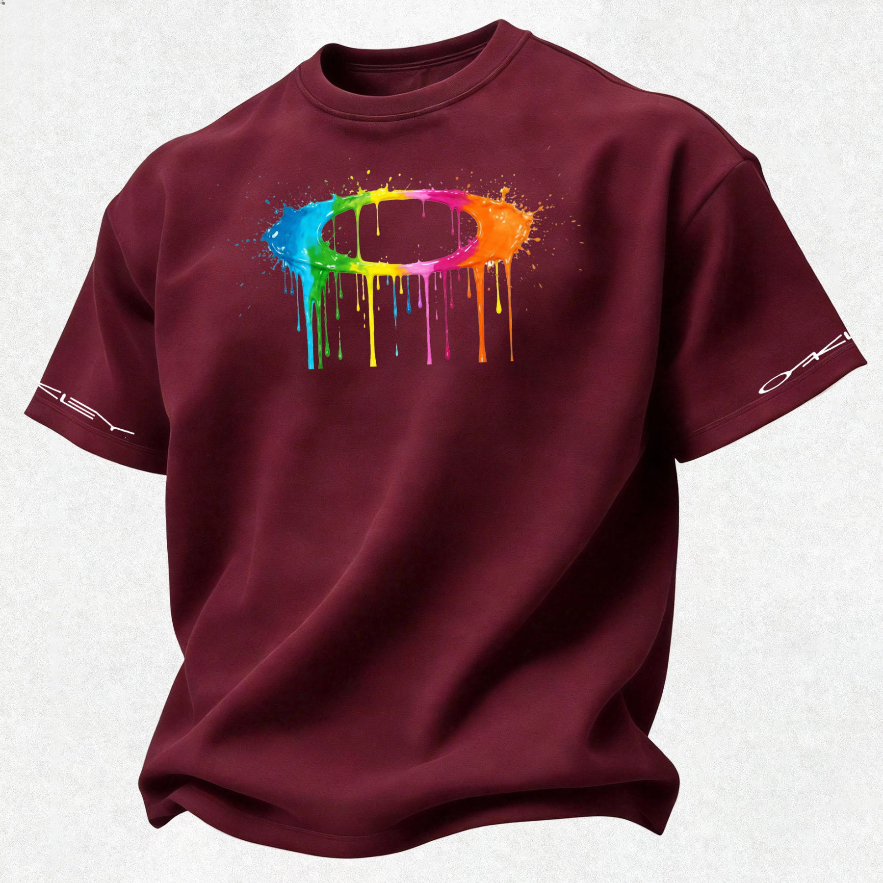 Oakley Printed Oversized Unisex T-shirt Image - 35