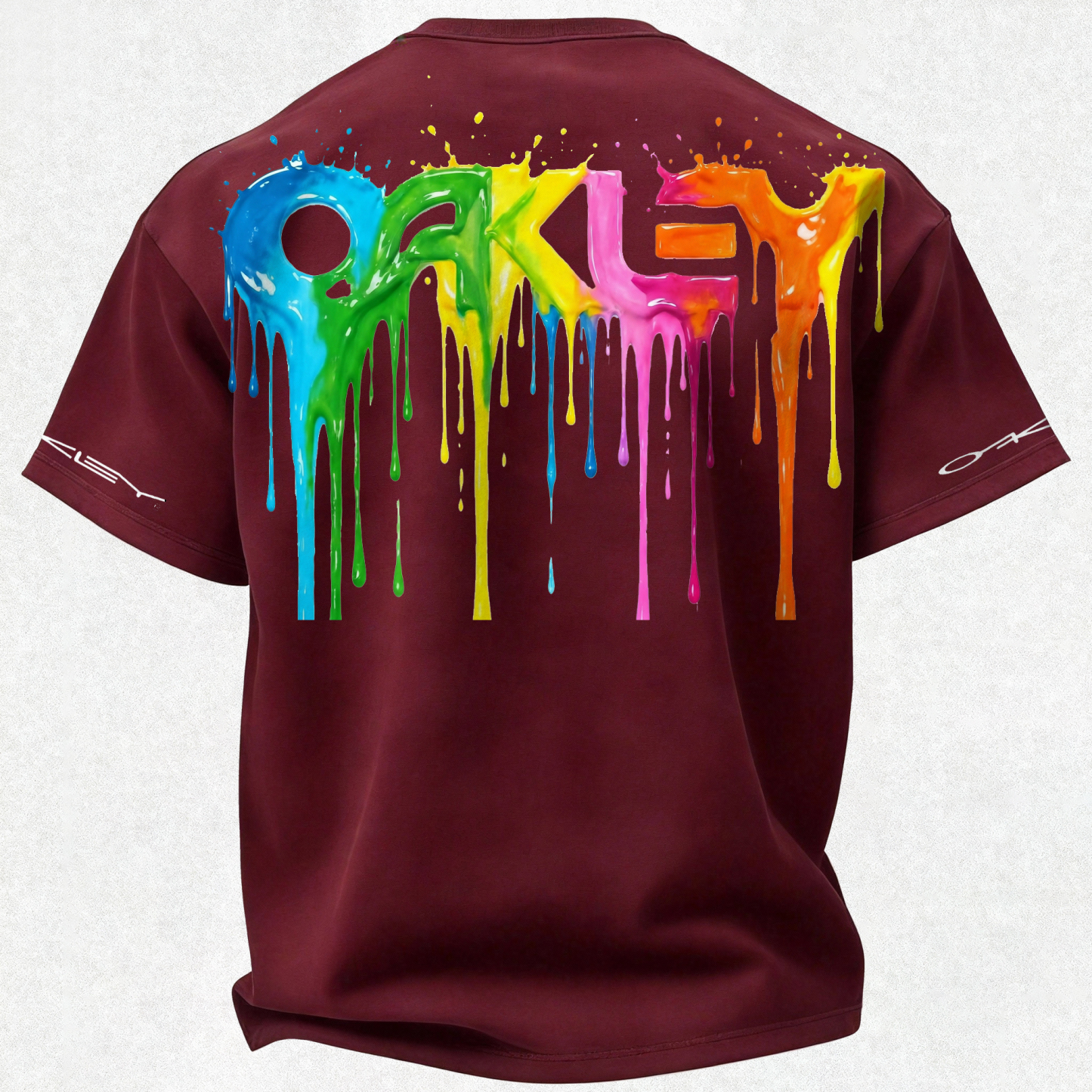 Oakley Printed Oversized Unisex T-shirt Image - 36