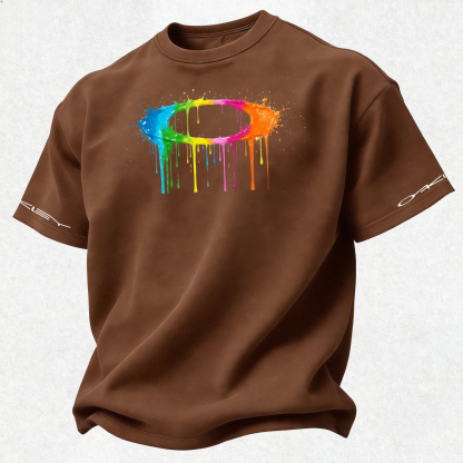 Oakley Printed Oversized Unisex T-shirt Image - 29
