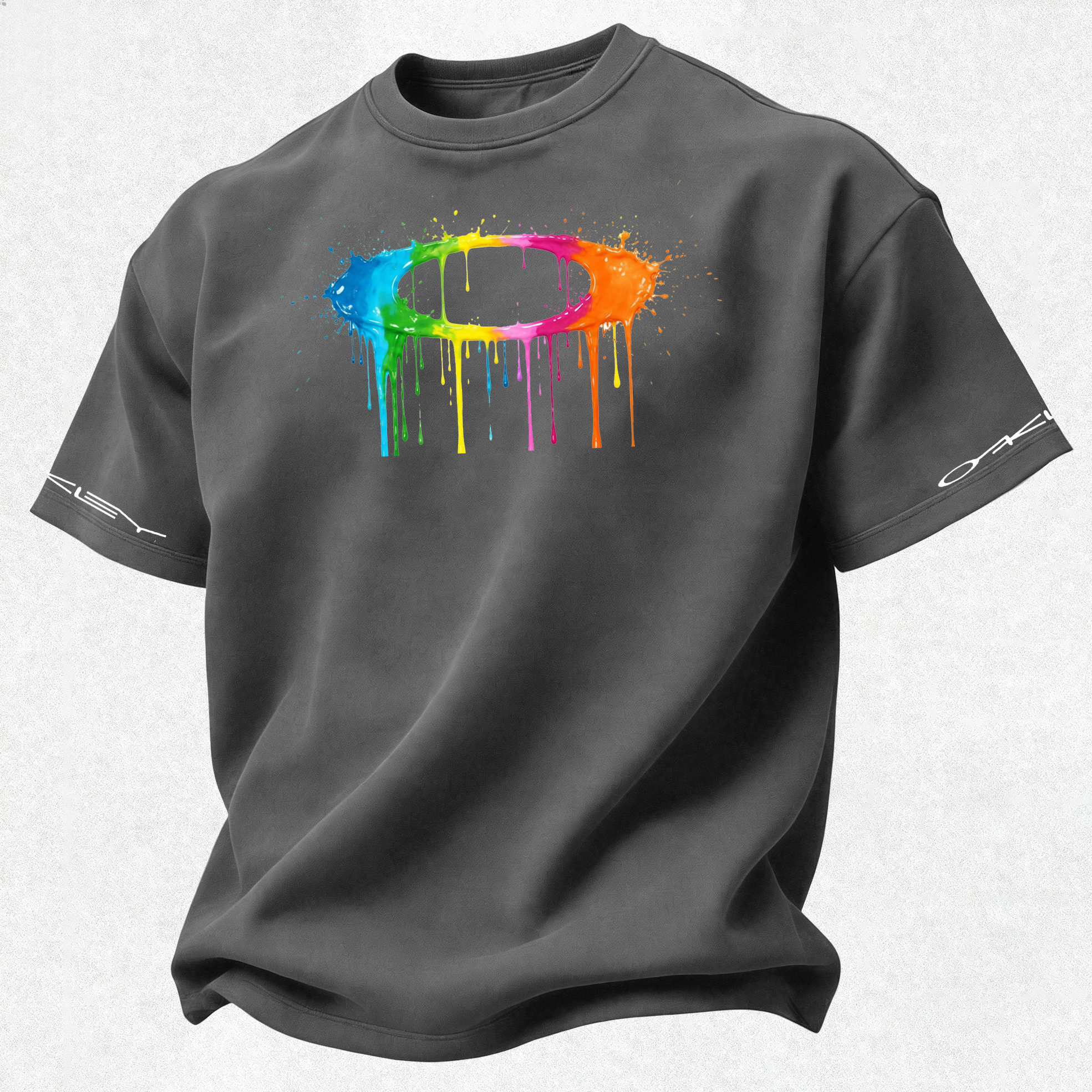 Oakley Printed Oversized Unisex T-shirt Image - 23