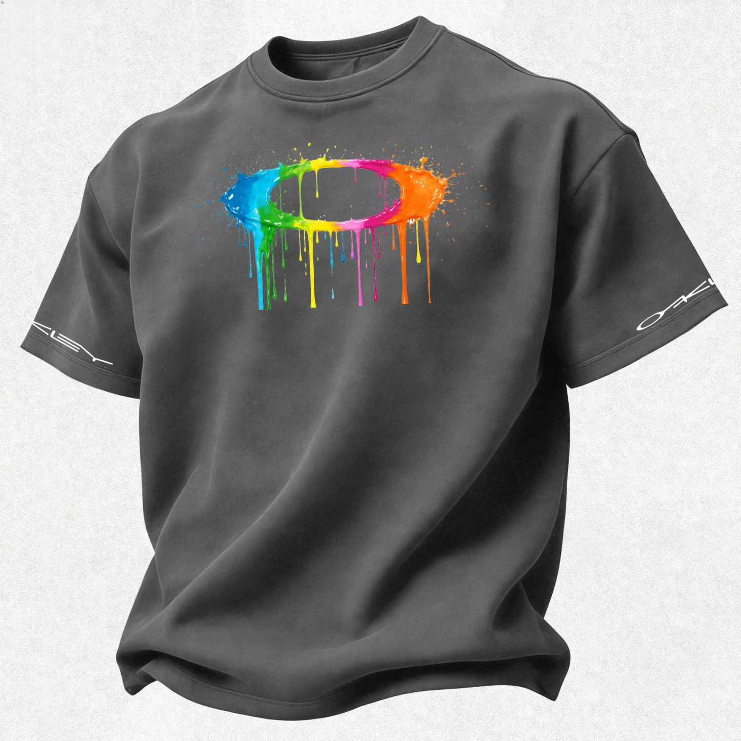 Oakley Printed Oversized Unisex T-shirt Image - 23