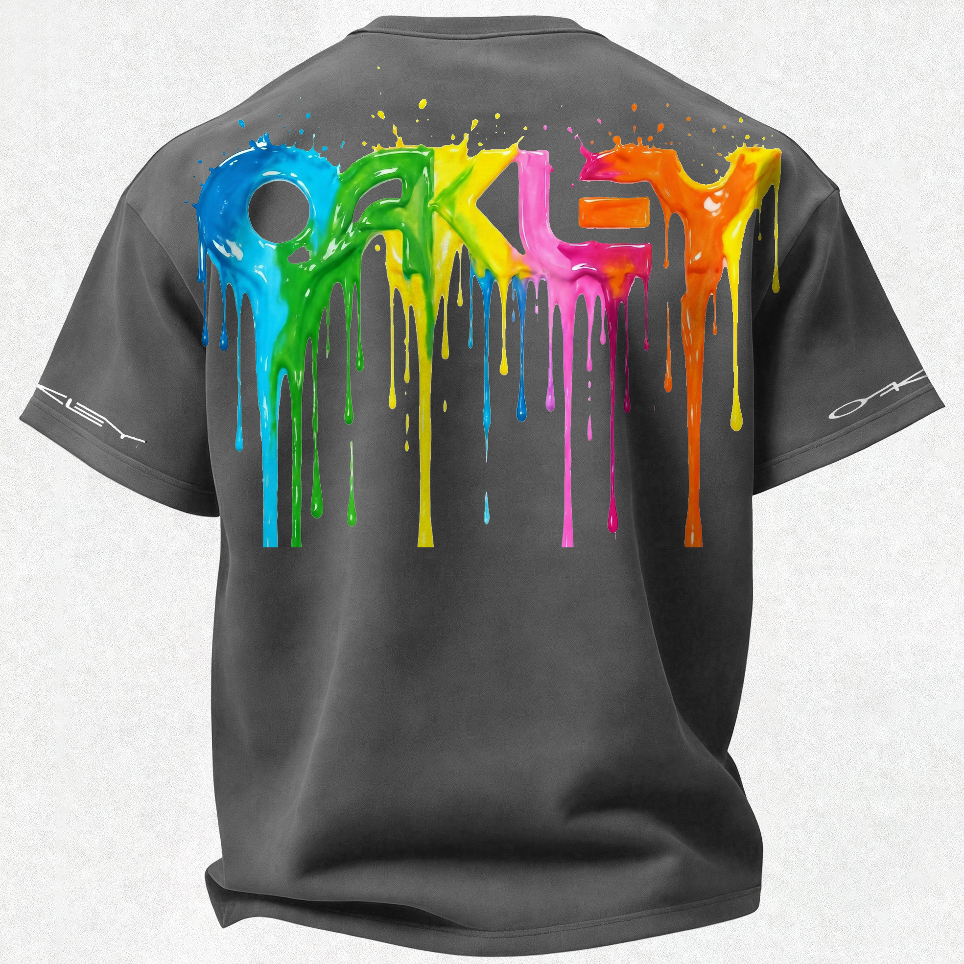 Oakley Printed Oversized Unisex T-shirt Image - 24